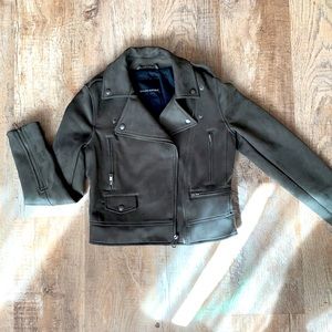 Banana Republic Moto Style Crop Jacket